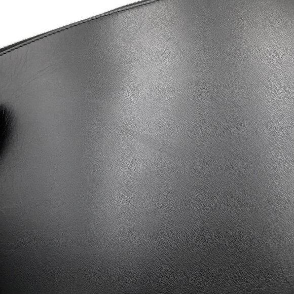 SAINT LAURENT PARIS Monogram Zip Tablet Holder Leather Black 4 - Picture 5 of 16